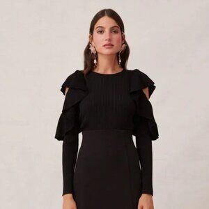 Keepsake Distil Long Sleeve Knit Top XS